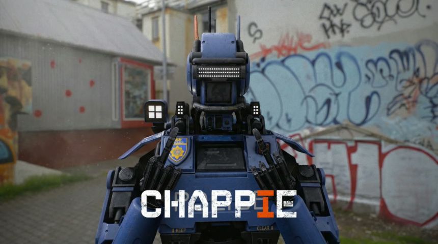 Robot Chappie — render 1