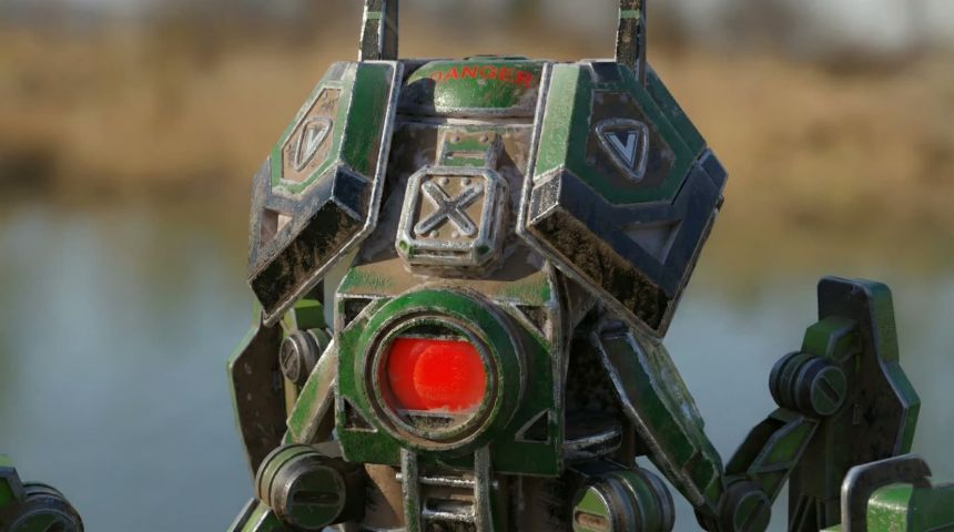 Robot scout — render 1
