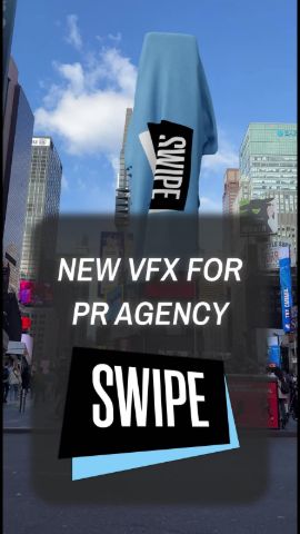 VFX for PR agency SWIPE — render 1